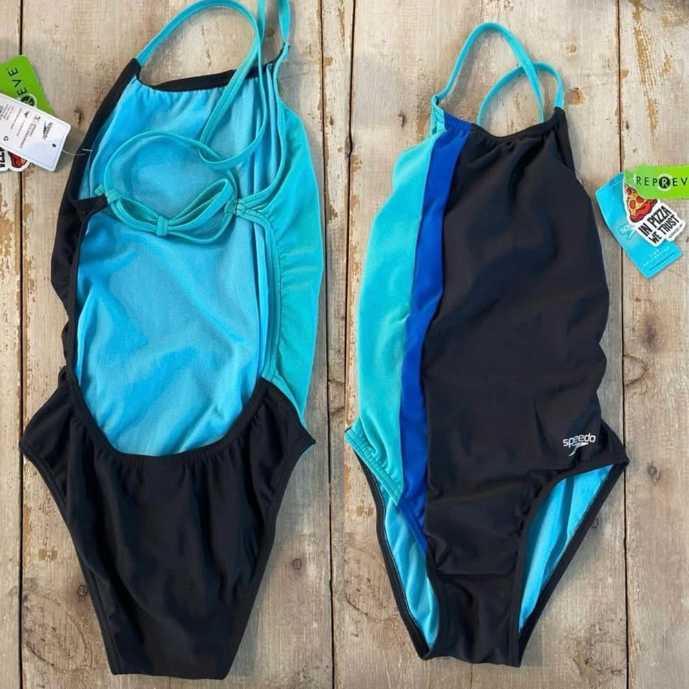 NWT Speedo Eco Endurance suit cheeky fit - size 28